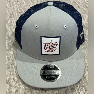 Team USA World Baseball Classic New Era Gray and Navy SnapBack